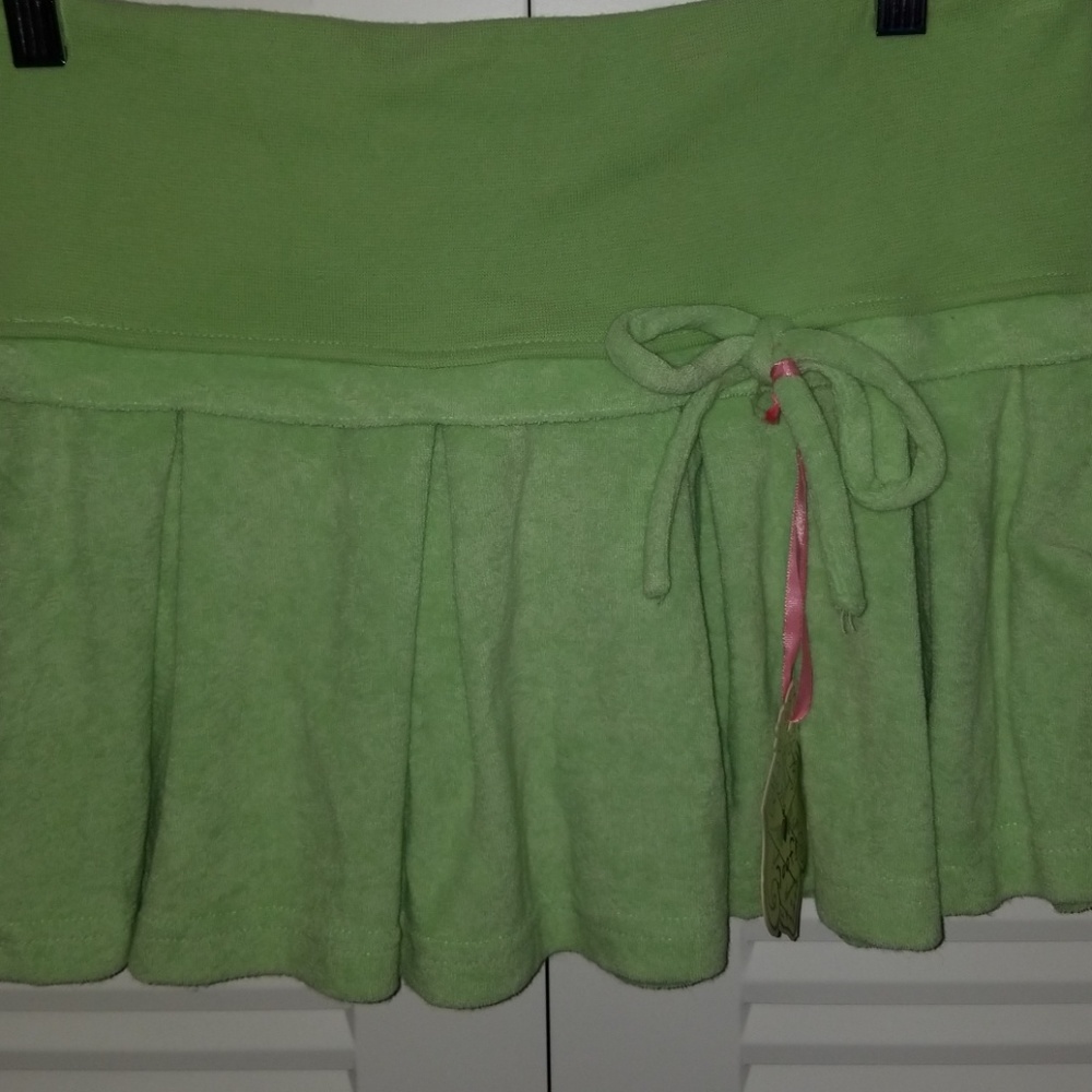 Pleated Mini Skirt